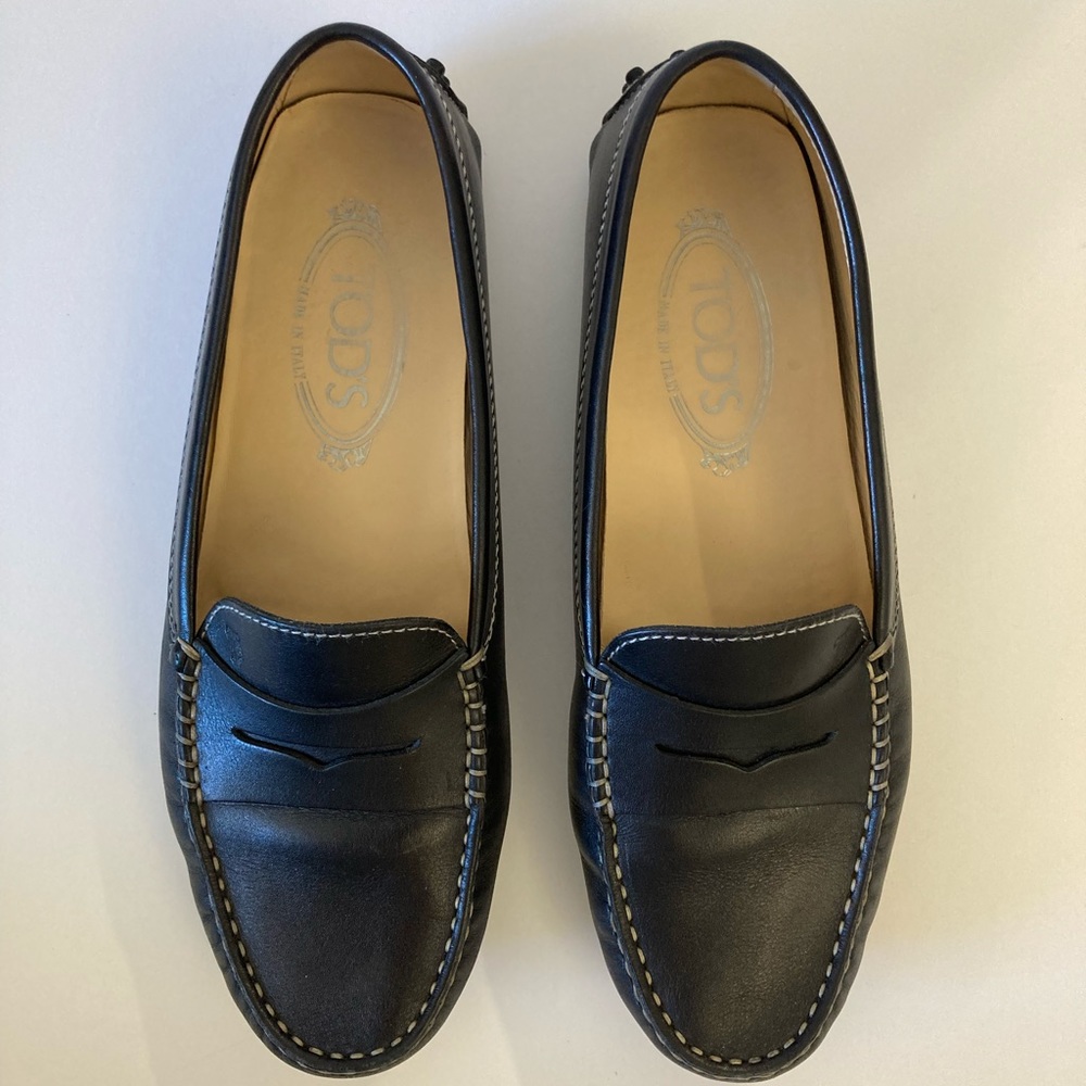Black Tod’s driving moc, 8.5, barely worn